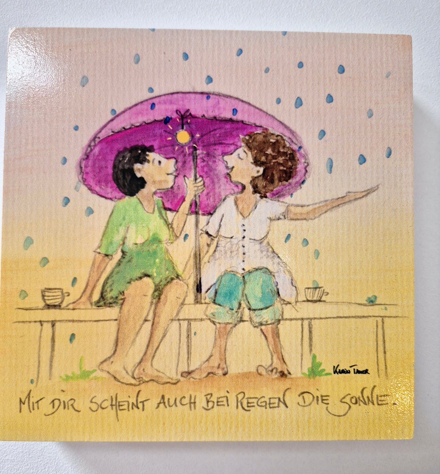 Holzbilder von Karin Tauer