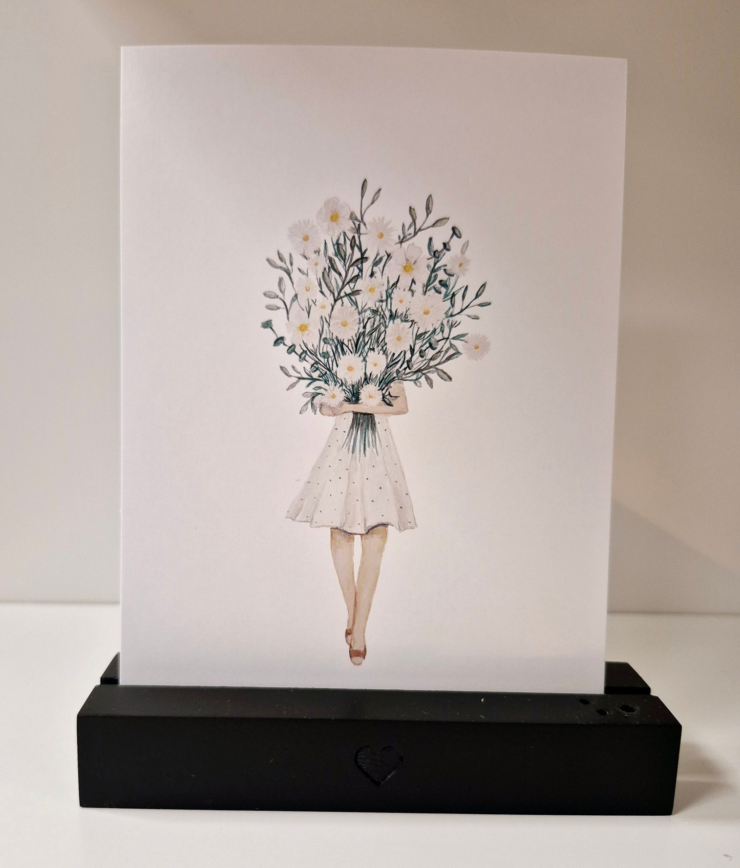 Kartenhalter aus Holz