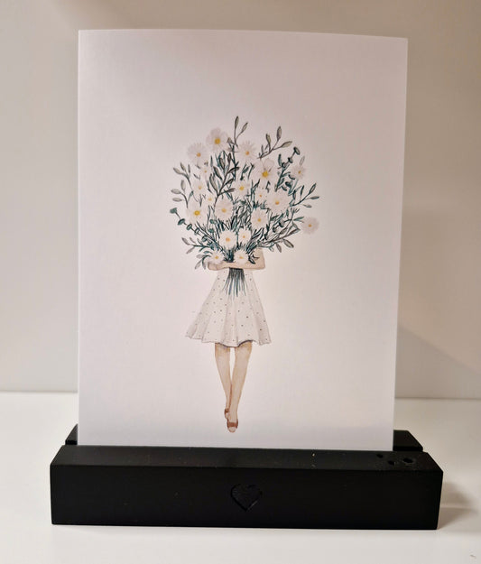 Kartenhalter aus Holz