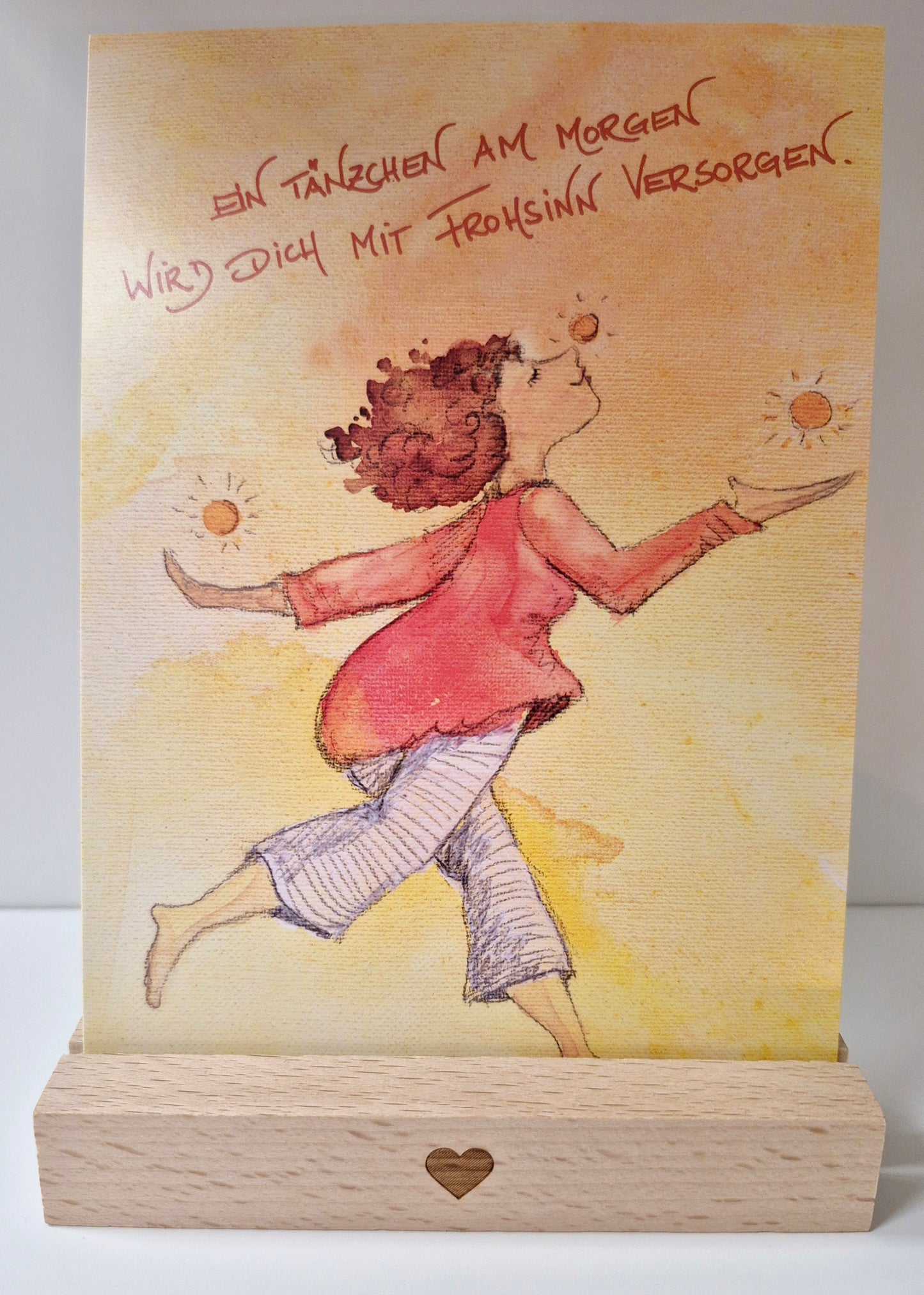 Kartenhalter aus Holz