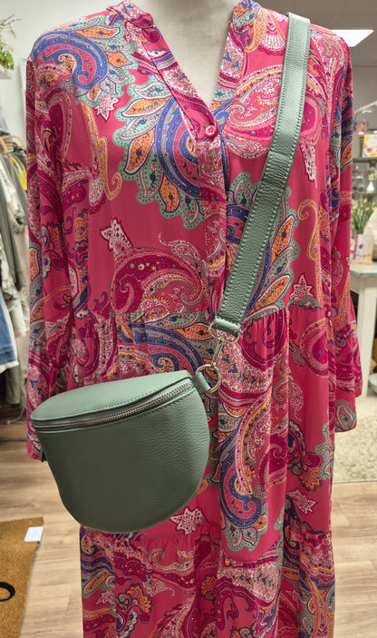 Umhängetasche aus Leder